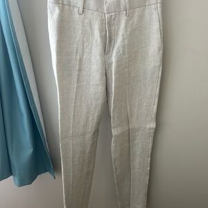 H&M Men's Beige Linen Chinos NWOT